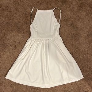 Brand new white dress for sale. Has pockets!